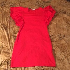 Zara Bold Red Top